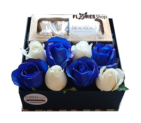 Doce Flower Box Blue